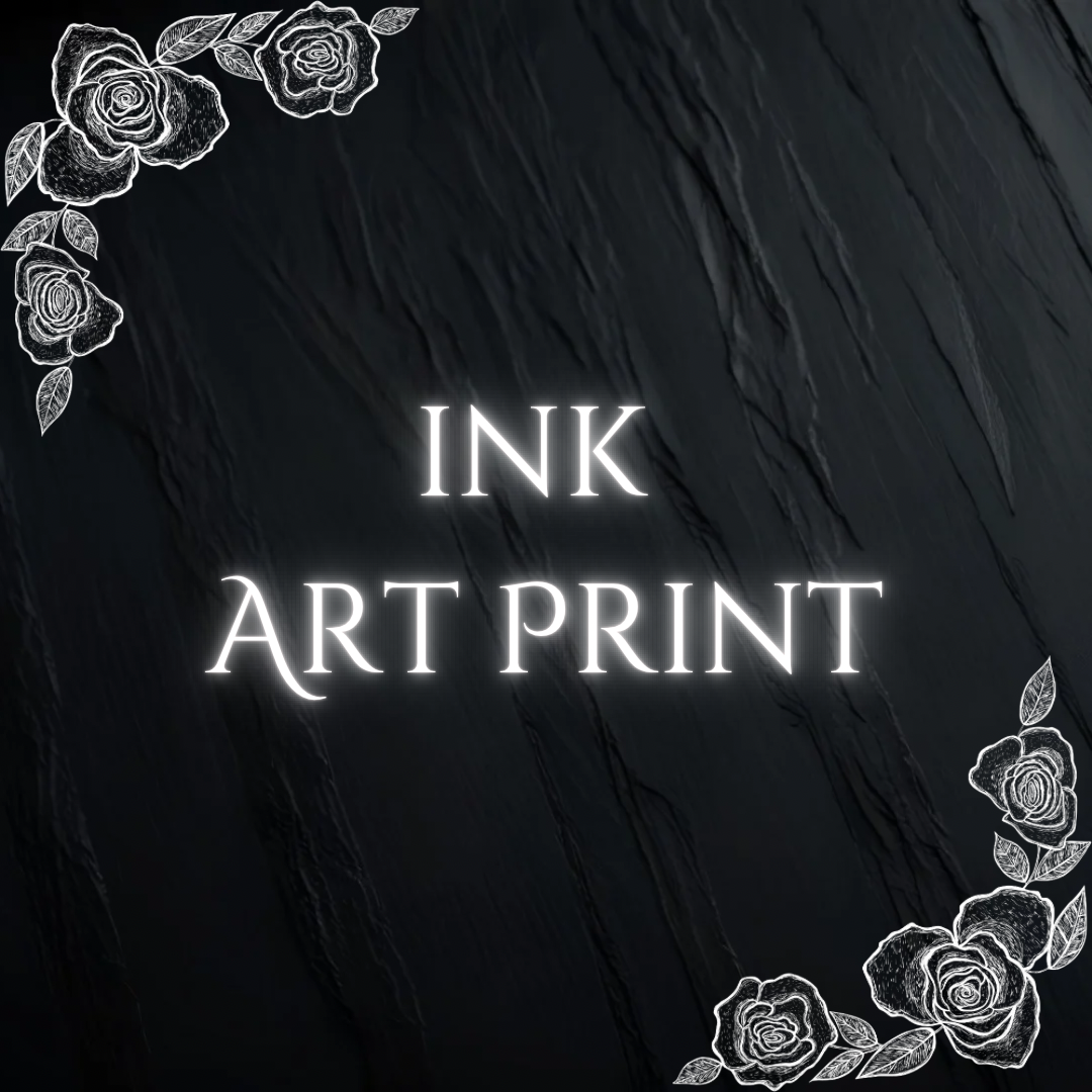 Ink Art Print